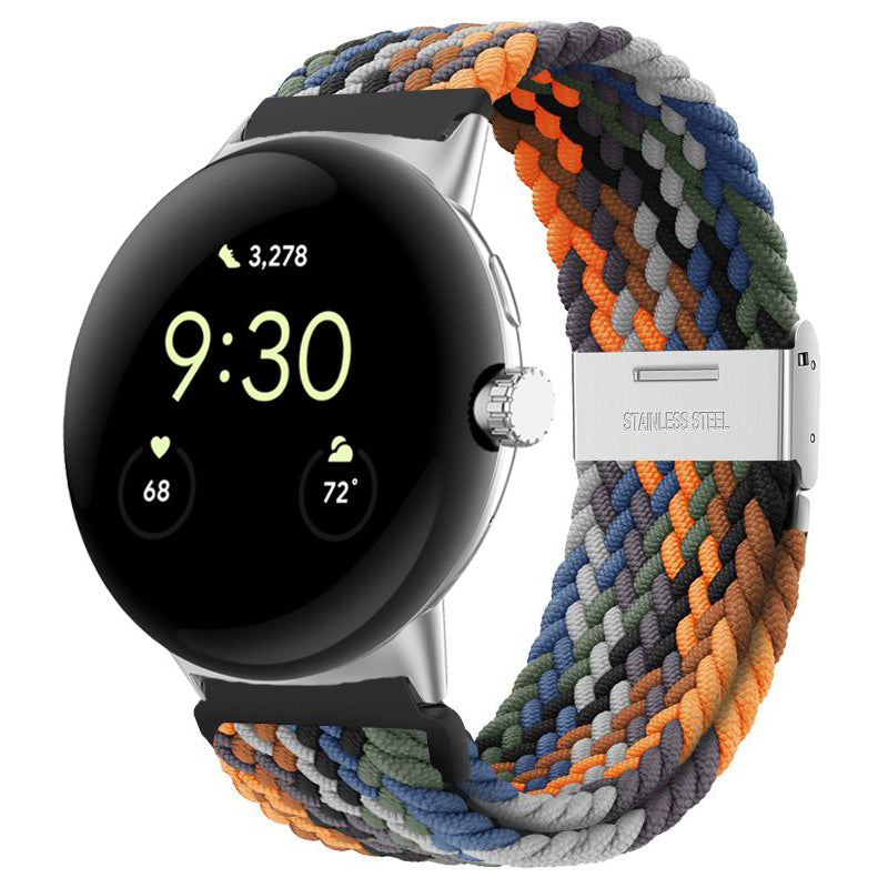 For Google Pixel Watch 2 Pixel Watch Buckle Design Nylon Watchband Smart Bracelet Adjustable Strap Breathable Band For Google Pixel Watch 2 Pixel Watch Buckle Design Nylon Watchband Smart Bracelet Adjustable Strap Breathable Band